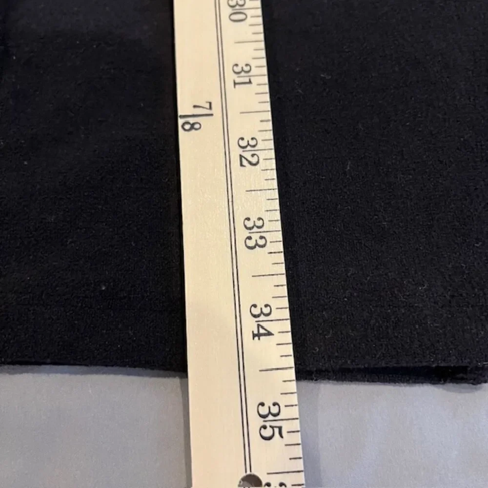 Frankies Bikinis Opal Terry Skirt‎ Black Midi Length Size XS